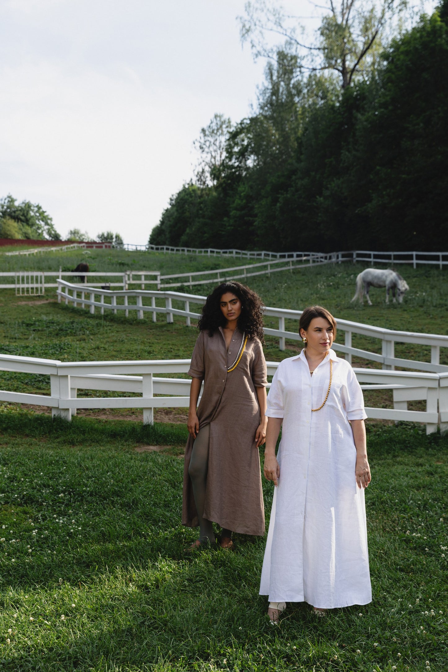 Сappuccino dress-robe